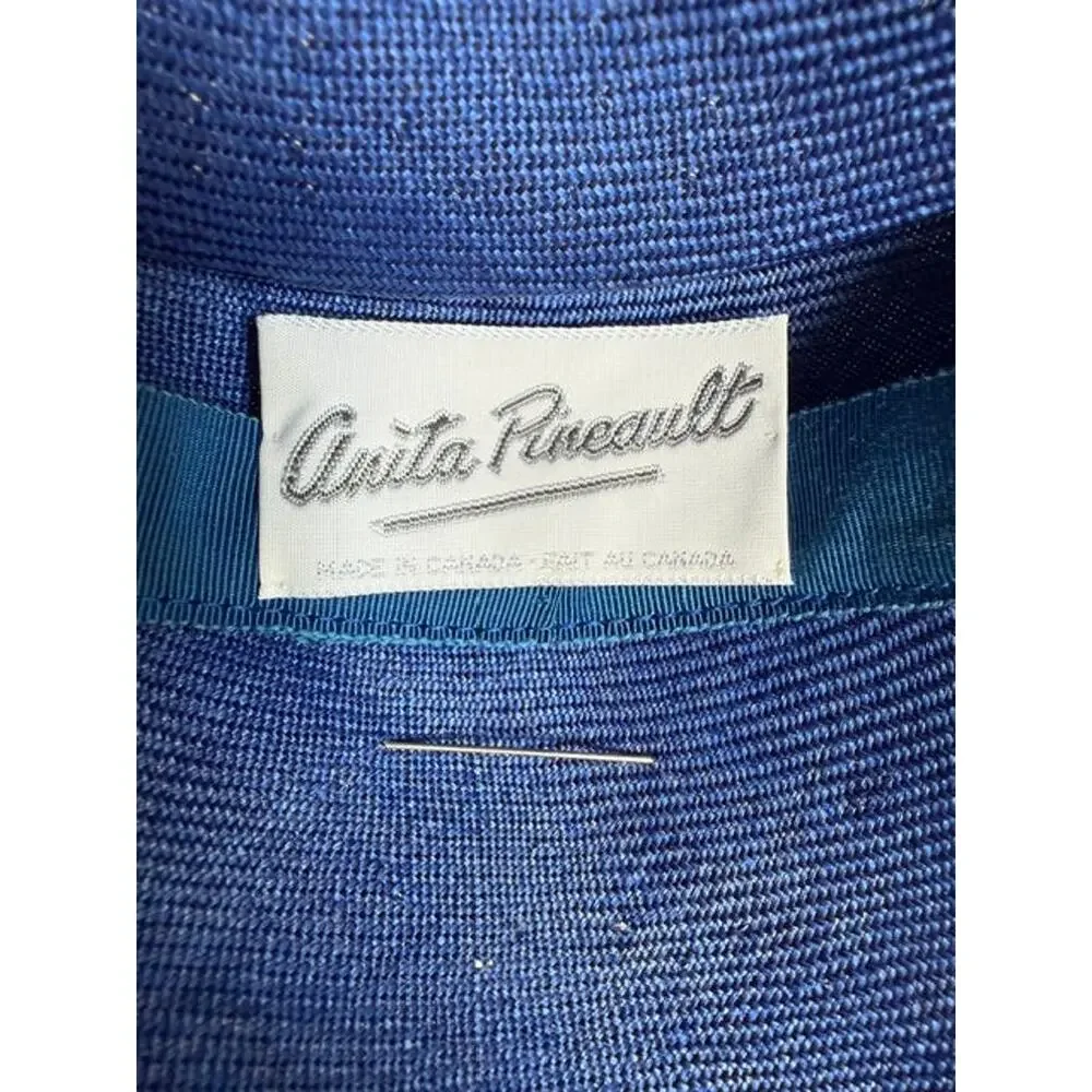 Anita Pineault Royal Blue Fascinator Hat